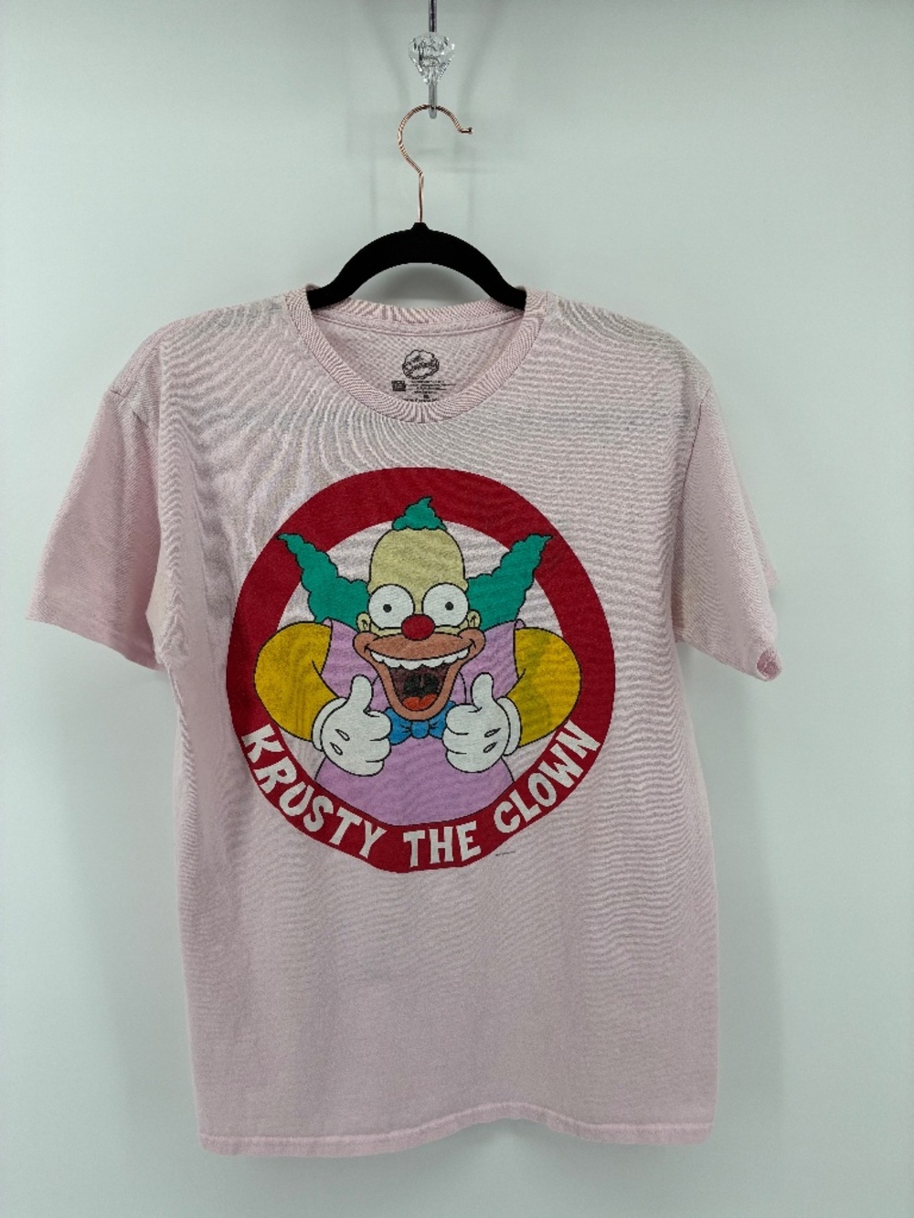 The Simpson’s Krusty the Clown Pink Tee Shirt
